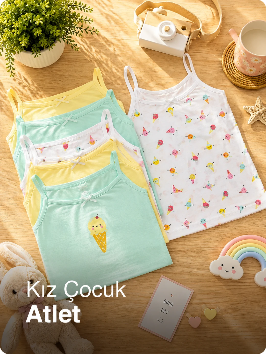 Kız çocuk atlet koleksiyonu