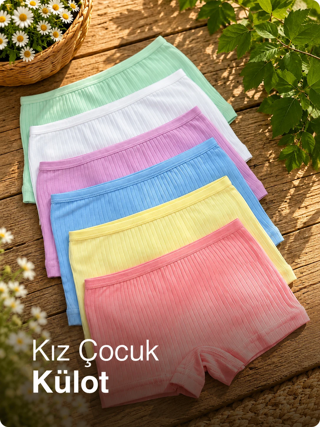 Kız çocuk külot koleksiyonu